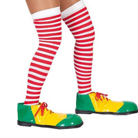 PODKOLANÓWKI DO STROJU ELFA BIAŁO CZERWONE PASKI