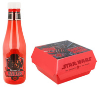 ZESTAW STAR WARS BUTELKA KECZUP + ŚNIADANIÓWKA BURGER