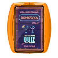 TOP TRUMPS DOMÓWKA QUIZ 500 PYTAŃ NA IMPREZE