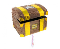 PINIATA PIRACKA SKRZYNIA SKARBÓW 30 x 25 x 34 cm PIRAT