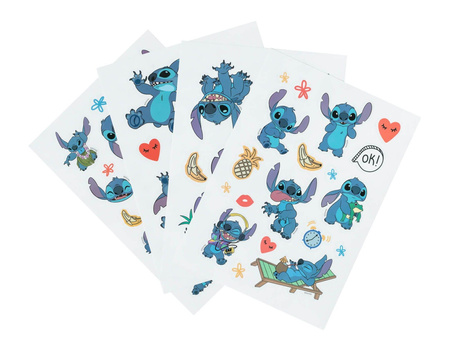 DISNEY STITCH NAKLEJKI NA LAPTOPA 4 ARKUSZE