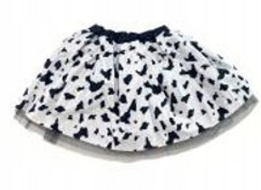 SPÓDNICZKA KARNAWAŁOWA DLA DZIECI DO STROJU KROWA KRÓWKA