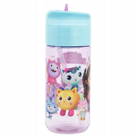 ZESTAW BIDON + ŚNIADANIÓWKA KOCI DOMEK GABI BEZ BPA 430ml GABBY DOLLHOUSE