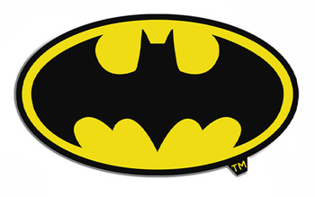 BATMAN MAGNES NA LODÓWKĘ GUMOWY ORYGINALNY
