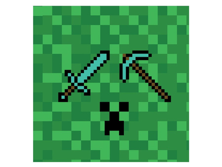 SERWETKI PAPIEROWE PIKSELE 20szt TNT KILOF CREEPER