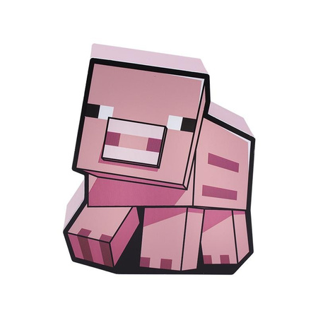 MINECRAFT PIG BOX LIGHT ŚWINIA 16cm