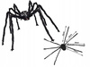 PAJĄK HALLOWEEN TARANTULA DUŻA XXL DŁUGIE NOGI + PAJĘCZYNA PLUSZOWA 90cm