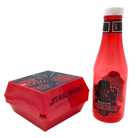 ZESTAW STAR WARS BUTELKA KECZUP + ŚNIADANIÓWKA BURGER