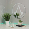 OFICJALNE LUSTRO Z LOGO ASSASSIN'S CREED OKRĄGŁE 35cm