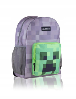 PLECAK SZKOLNY MINECRAFT CREEPER Z KIESZONKĄ ORYGINALNY ASTRA