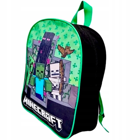 PLECAK PRZEDSZKOLNY MINECRAFT WOREK TORBA NA BUTY PIÓRNIK TUBA ZESTAW