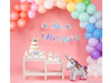 KUBECZKI URODZINOWE JEDNOROZEC 6SZT UNICORN