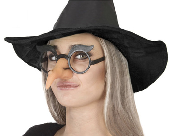 OKULARY I NOS CZAROWNICY DO STROJU WIEDŹMY