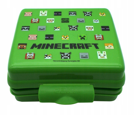 TORBA TERMICZNA MINECRAFT CREEPER ŚNIADANIÓWKA LUNCH BAG ASTRA