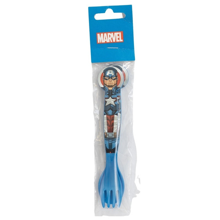SZTUĆCE AVENGERS KAPITAN AMERYKA ŁYŻKA WIDELEC