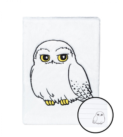 ZESZYT A5 NOTES HARRY POTTER HEDWIGA PUCHATY