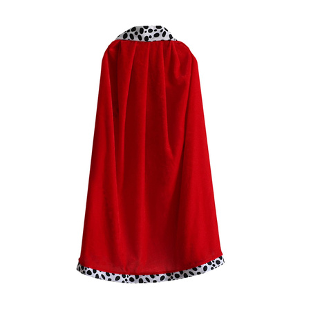 PELERYNA KRÓLA 120cm PŁASZCZ PELERYNA KSIĘCIA COSPLAY PRZEDSTAWIENIE BAL