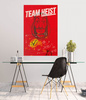 PLAKAT DOM Z PAPIERU LA CASA DE PAPEL TEAM HEIST 61x91,5cm