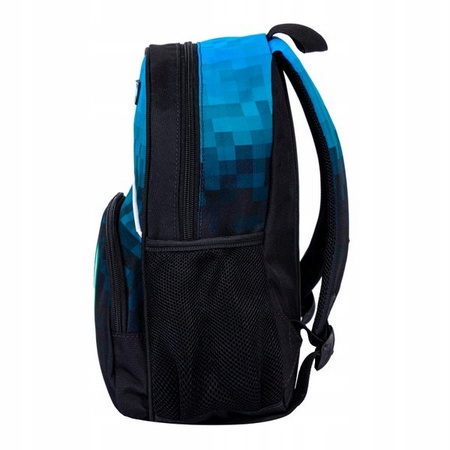 PLECAK SZKOLNY Z KIESZONKĄ ASTRABAG PIKSEL KILOF MIECZ DIAMENTOWY GAMER