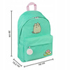 PLECAK PRZEDSZKOLNY WIELOKOMOROWY PUSHEEN THE CAT MIĘTOWY UNDERCOVER