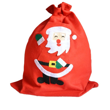 WOREK MIKOŁAJA NA PREZENTY DUŻY CZERWONY 50x80cm ŚWIĘTA BOŻE NARODZENIE