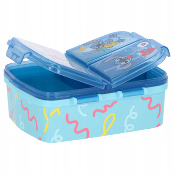 ŚNIADANIÓWKA LUNCHBOX STITCH XL Z PRZEGRODAMI STICZ