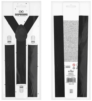 SZELKI DO SPODNI CZARNE 3,5cm