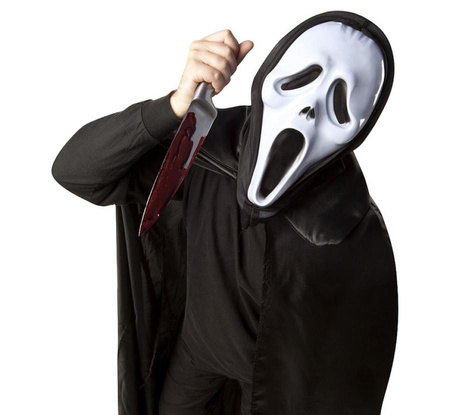 MASKA PIANKOWA KRZYK HALLOWEEN KARNAWAŁ