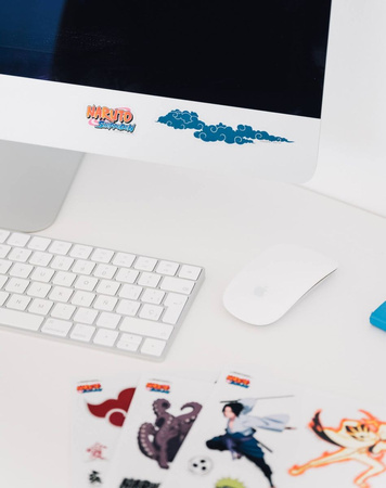 NARUTO SHIPPUDEN NAKLEJKI NA LAPTOPA 4 ARKUSZE
