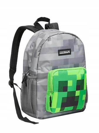PLECAK SZKOLNY MINECRAFT CREEPER Z KIESZONKĄ ORYGINALNY ASTRA
