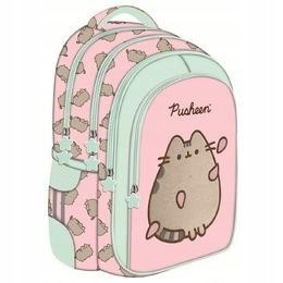 PLECAK 4 KOMOROWY PUSHEEN THE CAT PINK ST MAJEWSKI