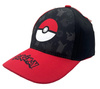 CZAPKA DASZKIEM POKEMON POKEBALL BEJSBOLÓWKA BAWEŁNA