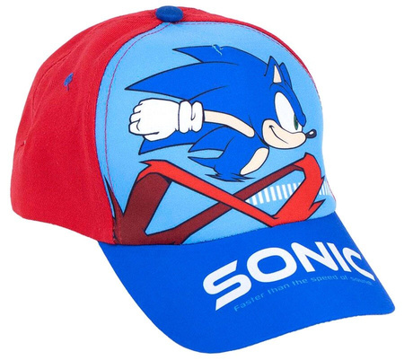 CZAPKA Z DASZKIEM BEJSBOLÓWKA SONIC CERDA CZERWONA