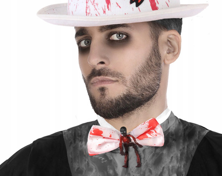 MUSZKA MUCHA KREW TRUP HALLOWEEN MUCHA Z FIGURKĄ SZKIELET