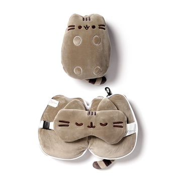 KOT PUSHEEN MASKOTKA PODUSZKA Z OPASKĄ PODRÓŻNA