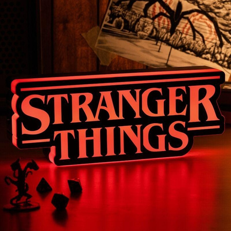 LAMPKA STRANGER THINGS LOGO V2 SHAPED