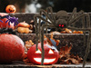 PAJĄK HALLOWEEN TARANTULA DUŻA XXL DŁUGIE NOGI + PAJĘCZYNA PLUSZOWA 90cm