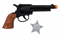 PISTOLET REWOLWER DO STROJU KOWBOJ SZERYF