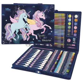 ZESTAW ARTYSTYCZNY JEDNOROŻEC 172 ELEMENTY UNICORN