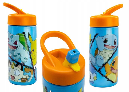 ZESTAW BIDON + ŚNIADANIÓWKA POKEMON Z PRZEGRODAMI PIKACHU DO SZKOŁY