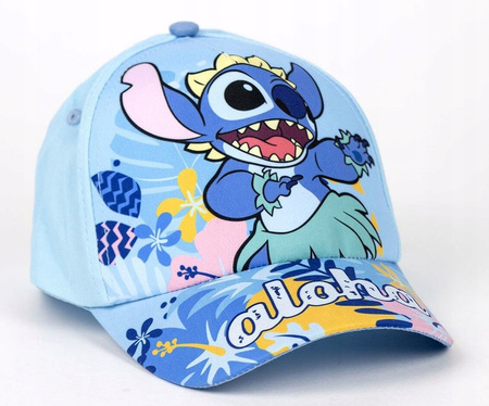STITCH ZESTAW DLA DZIECKA OKULARY PRZECIWSŁONECZNE CZAPKA Z DASZKIEM STICZ
