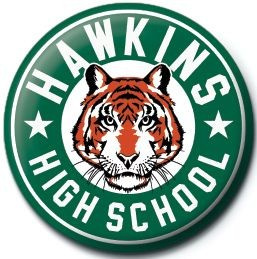 PRZYPINKA STRANGER THINGS HAWKINGS HIGH SCHOOL 2,5cm