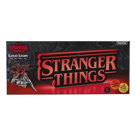 LAMPKA STRANGER THINGS LOGO V2 SHAPED