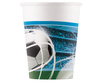 KUBECZKI PAPIEROWE PIŁKA NOŻNA SOCCER FAN 8szt 200ml