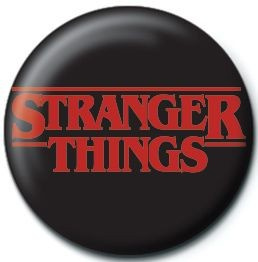 ORYGINALNA PRZYPINKA STRANGER THINGS LOGO 2,5cm