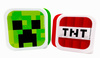 2x POJEMNIK MINECRAFT MINI ŚNIADANIÓWKA CREEPER I TNT