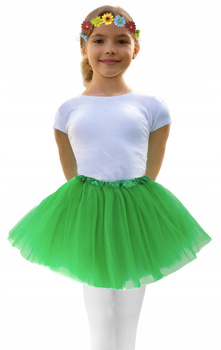 OPASKA WIANEK KWIATY KOLOROWE STRÓJ WIOSNA HIPIS KWIATKI + SPÓDNICZKA TUTU