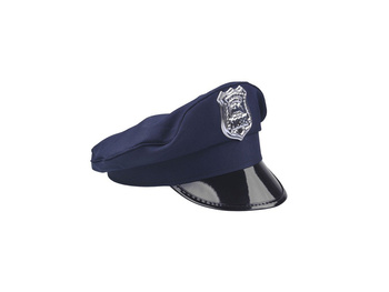 CZAPKA POLICJANTA DO STROJU PRZEBRANIA KARNAWAŁ USA
