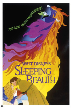 PLAKAT ŚPIĄCA KRÓLEWNA SLEEPING BEAUTY 61x91,5cm / 5036