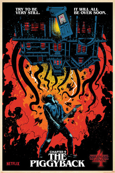 PLAKAT STRANGER THINGS 4 THE PIGGYBACK 61x91,5cm / 35213